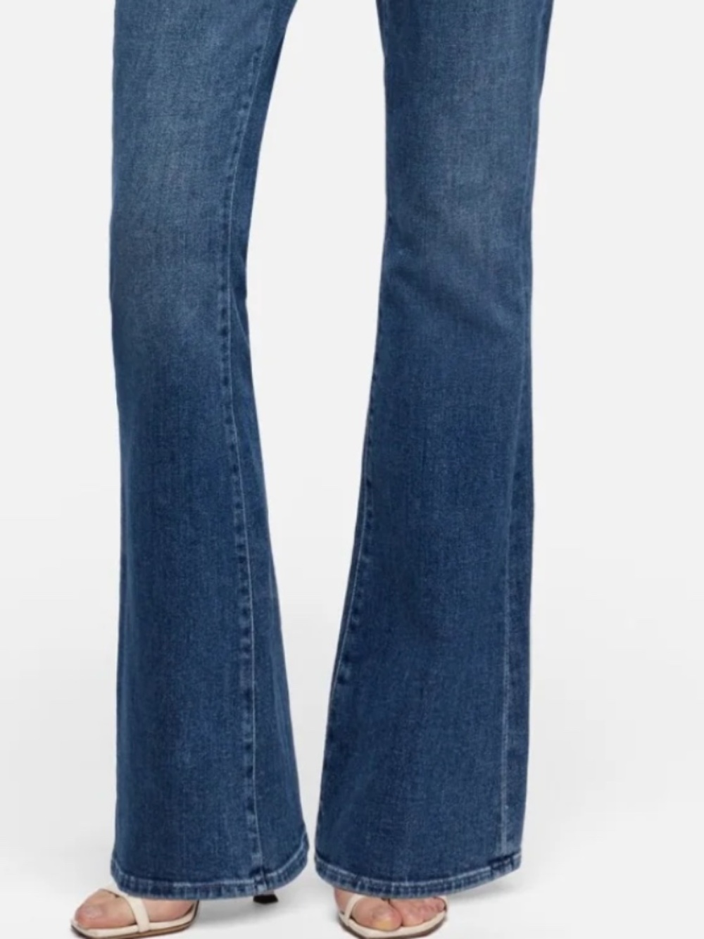 7 For All Mankind Dark Blue Flare Jeans